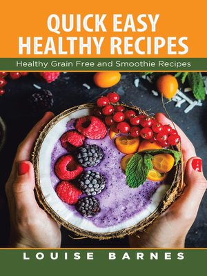 cover image of Quick Easy Healthy Recipes